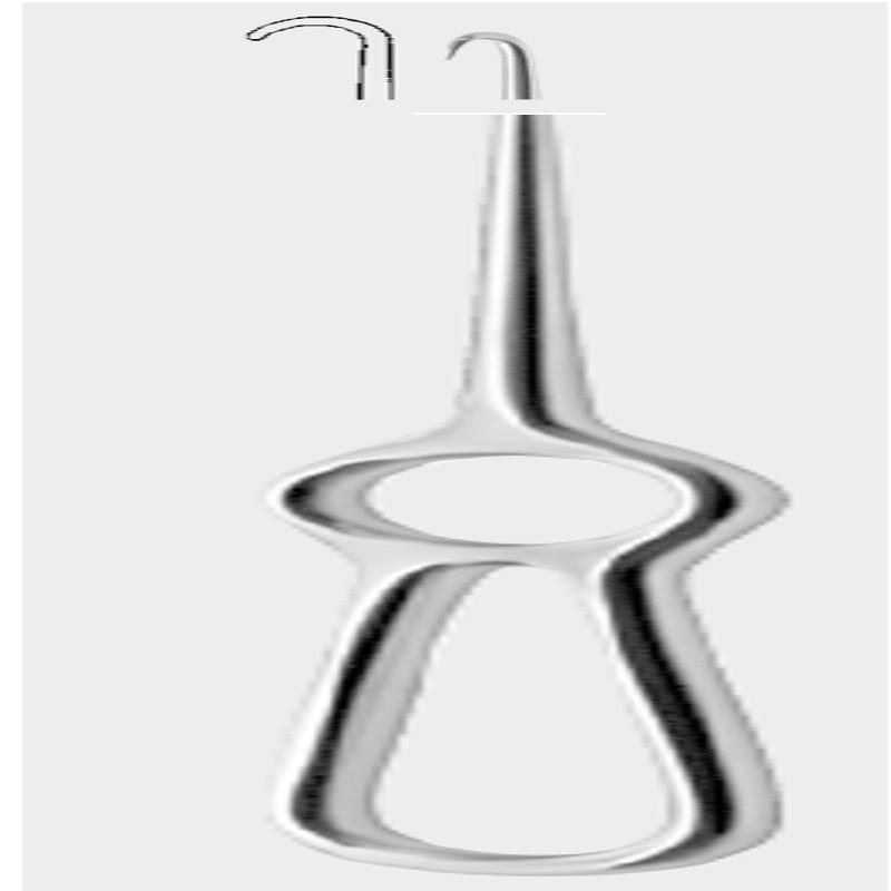 ВОЛКМЕНН (VOLKMANN) ретрактор 21,5 см (cm), тупокінцевий, 1 зуб